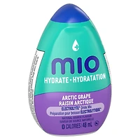 Mio Hydrate Arctic Grape Electrolyte Drink Mix, 48 ml Bottle, Liquids, MIO ARCTIC ELECTROLYTE 48ML