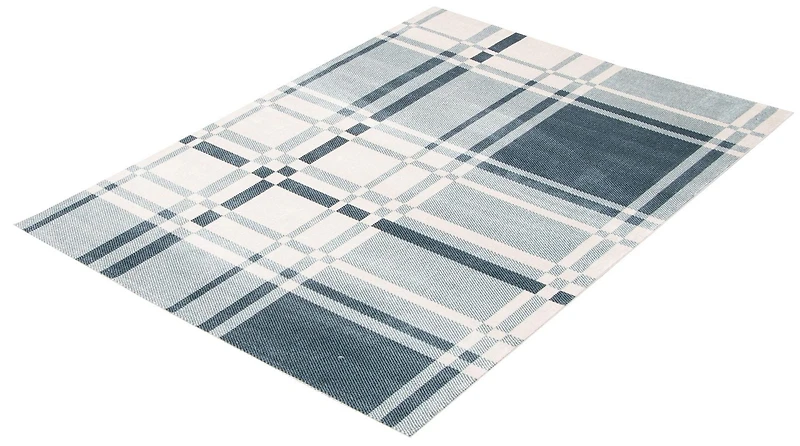 Tapis Lavable ECARPET à Carreaux pour Chambre, Salon, Chambre d'Enfant, Couloir
