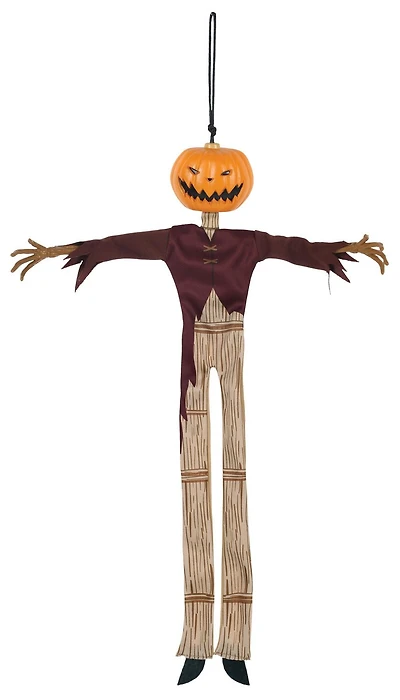 DÉCOR ROI CITROUILLE QUI GARDE LA POSE-HALLOWEEN