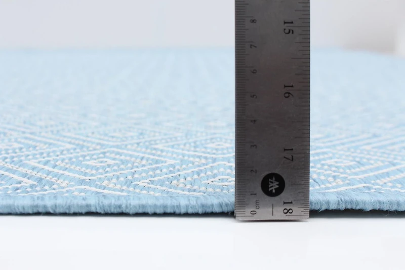 ECARPET Outdoor Area Rug for Patio, Deck, Backyard, Camping, Water Proof Carpet, Veranda Diamond Collection