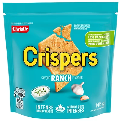 Crispers, Ranch Flavour, Salty Snacks, Is It a Chip or a Cracker