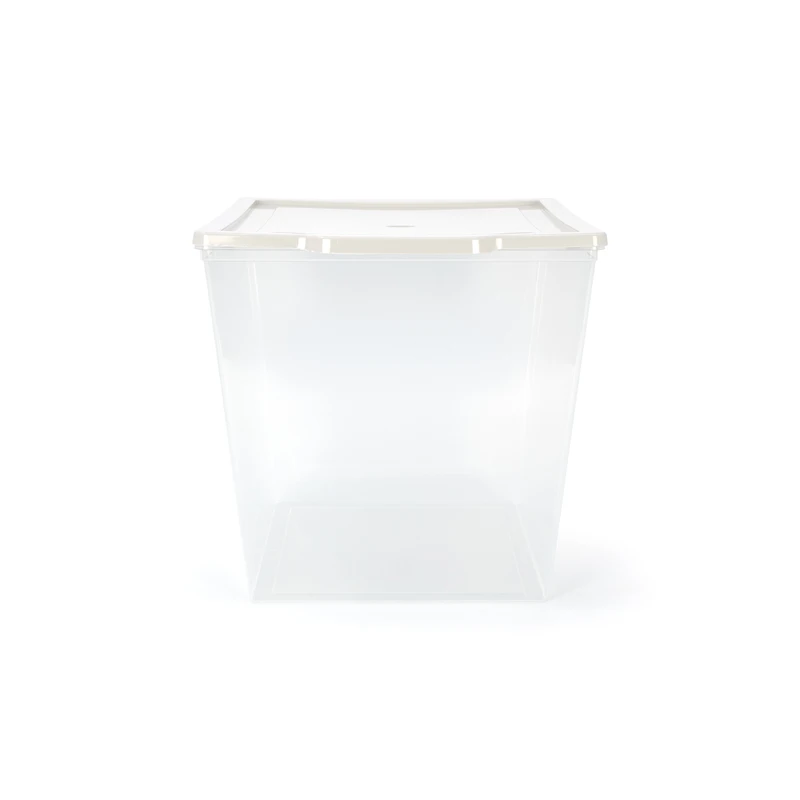 ModBoxTM 35L (9.2 gal.), Modular Series - Cool Grey & Clear