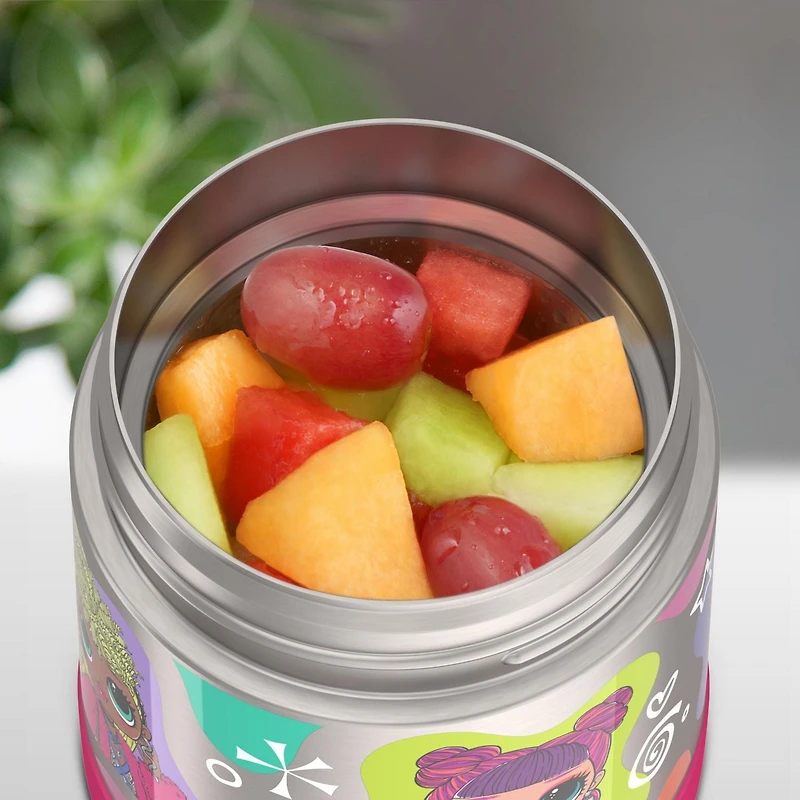 Thermos Funtainer Vacuum Insulated 10 OZ Food Jar, OMG LOL