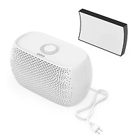 Pure Enrichment® PureZone™ Breeze Tabletop 2-in-1 Air Purifier - True HEPA Filter - Ideal for Home, Bedroom, & Office Desktop Surfaces