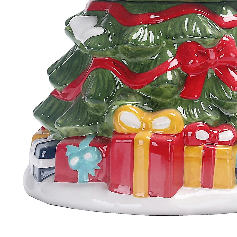 Holiday Time Tree Cookie Jar