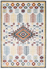 ECARPET Washable Southwestern Area Rug & Runner for Hallway, Living Room, Bedroom