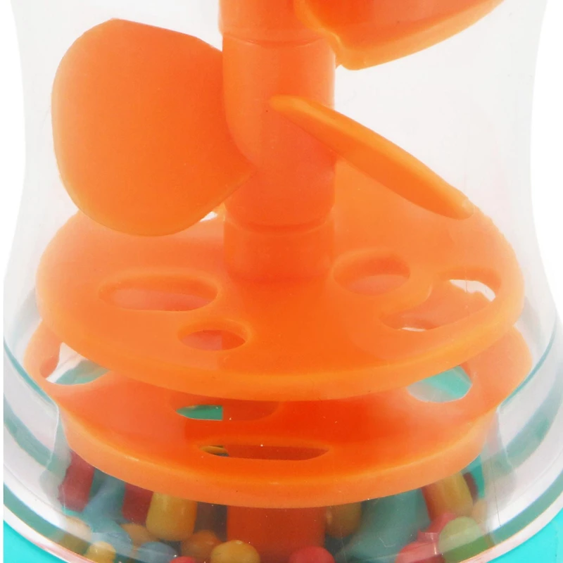 Spark Create Imagine - Hochet Bâton de pluie pour bébé, jouet sonore à secouer pour nourrisson, dès 3 mois
