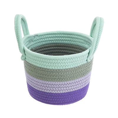 Way To Celebrate Rope Basket Blue