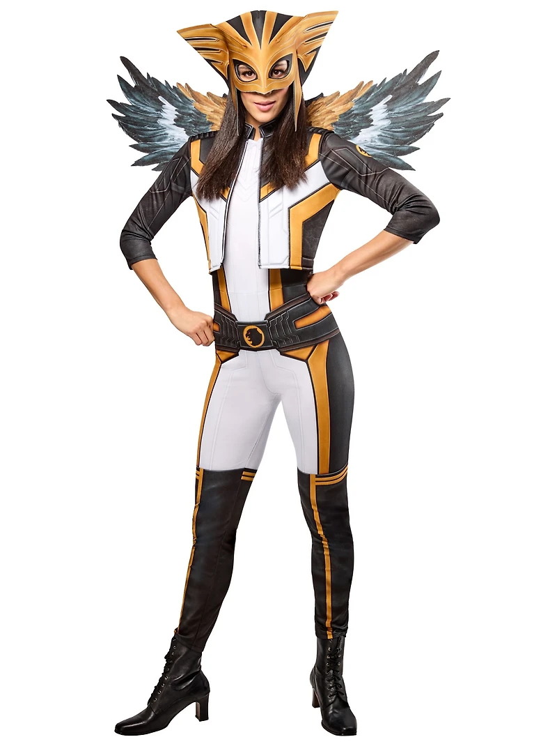 Costume Deluxe Hawk Girl du Film Superman pour Adultes par Rubies, Femmes