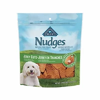 Blue Buffalo Nudges Jerky Cuts Gâteries Naturelles pour Chiens, Poulet. BLUE Nudges Jerky Poulet Chien 283g