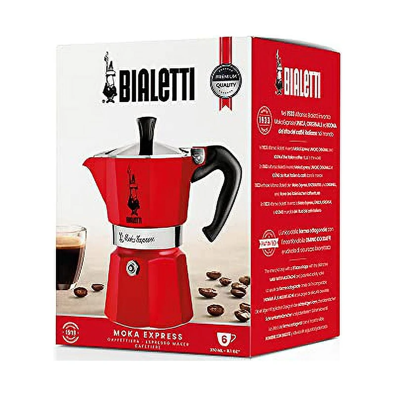 Cafetière Moka Express à 6 tasses de Bialetti