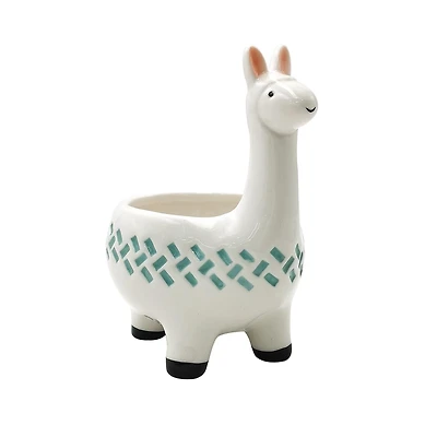 LLAMA PLANTER TEAL