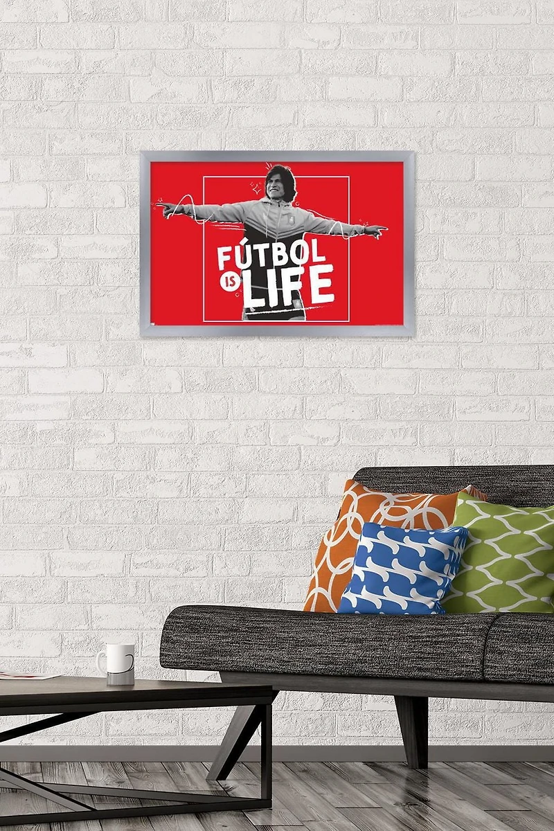 Ted Lasso - Futbol is Life Wall Poster, 22.375" x 34"