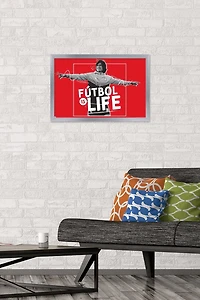 Ted Lasso - Futbol is Life Wall Poster, 22.375" x 34"