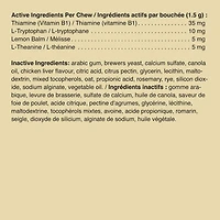 Pet Naturals, Mâche Apaisante pour Chiens, Saveur foie de Poulet, pot de 90 Unités