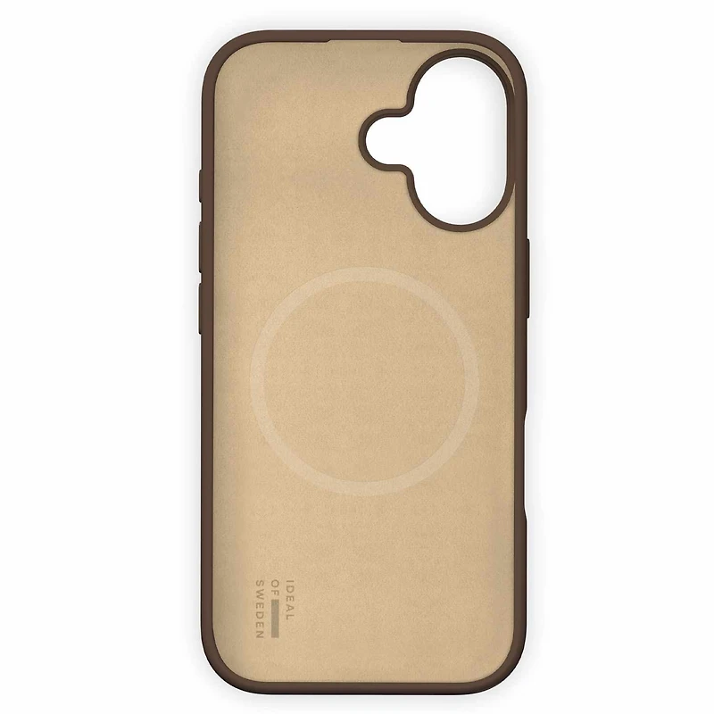 Ideal of Sweden Silicone MagSafe Case Mocha Mousse for iPhone 17 Pro