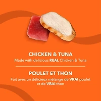 Meow Mix Cat Food Pâté in Gravy with Real Chicken & Tuna 78g