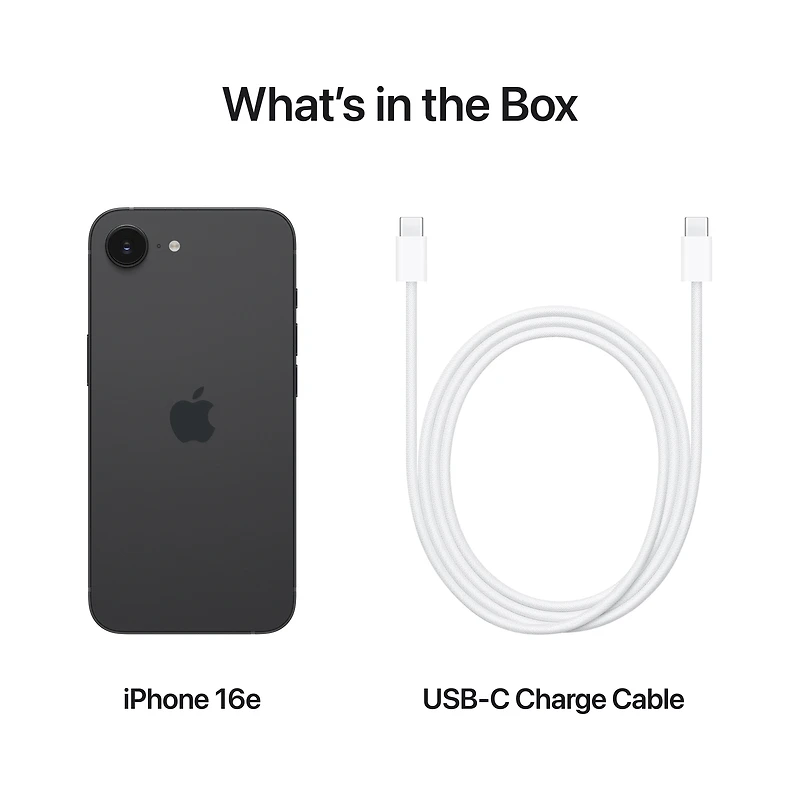 iPhone 16e (Unlocked) 256GB Black