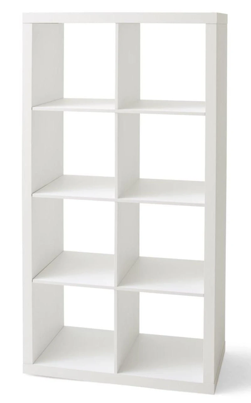 Hometrends Unité de Rangement à 8 Cubes Blanc