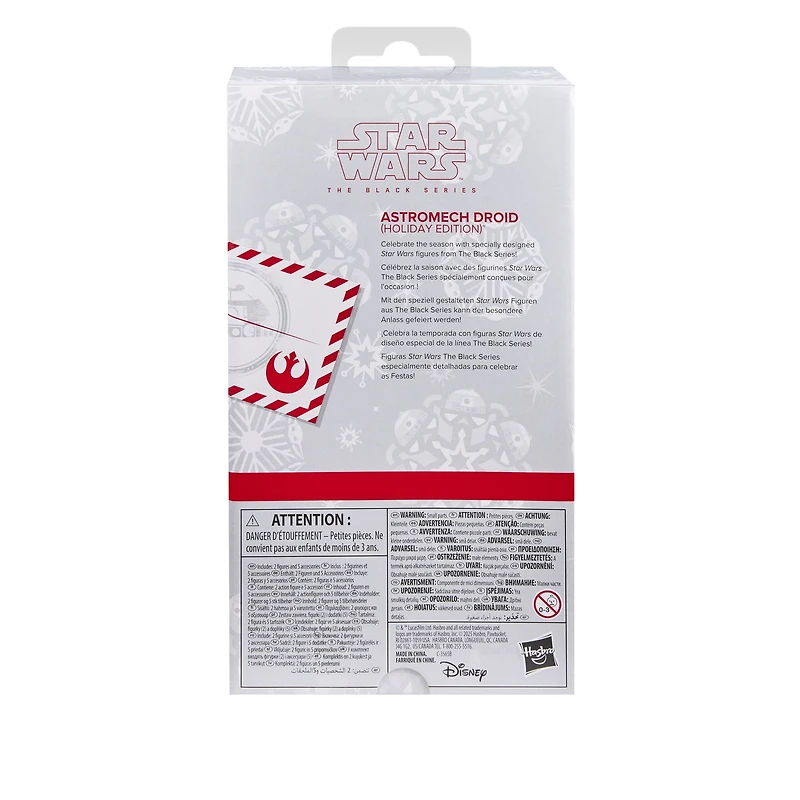 Star Wars The Black Series Astromech Droid (Holiday Edition), Star Wars Premium Collectible 6 Inch Action Figure