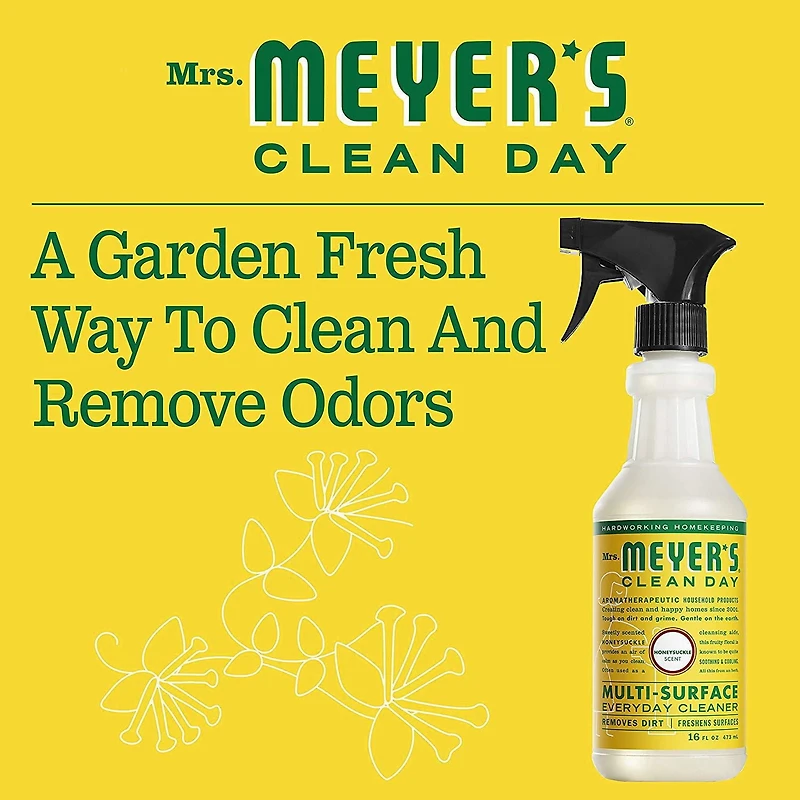 Mrs. Meyer’s Clean Day multi-surface concentré nettoyant tout usage, 946ml, chèvrefeuille