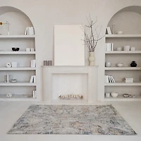 Rug Branch Melo Collection Modern Abstract Scandinavian Indoor Area Rug