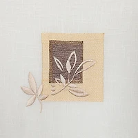 Gouchee Home Impression, voilage large, semi- transparent à œillets, Ensemble de 2 panneaux, 60pox96po