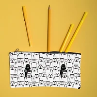 Tissu au mètre en coton Fabric Creations à motif de blanc avec Darth Vader et Storm Troopers de la Guerre des Étoiles
