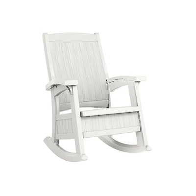 Suncast - Chaise berçante avec rangement - Glaçon