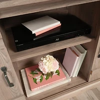 Sauder La Collection Misc Entertainment Crédence, Finition Laurel Oak, 434954