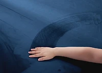 Swift Home Luxury 1 Piece Flannel Plush Fur Fitted Sheet, Ultra-Soft, Deep Pocket Fit, All Season Warmth, Double Size, Navy