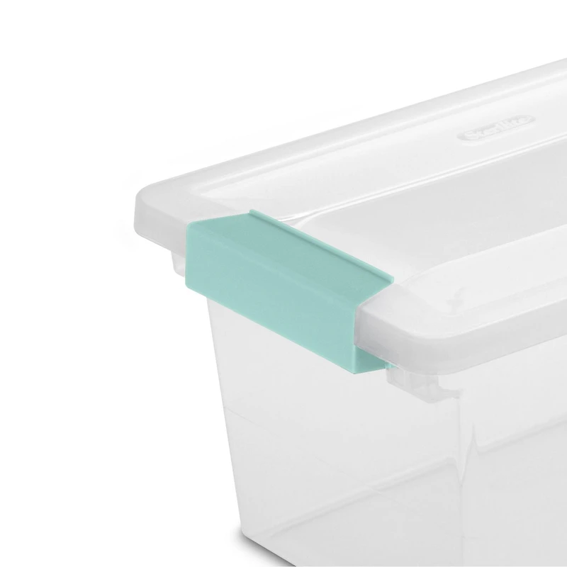 Sterilite Clear Medium Clip Box, 1 each