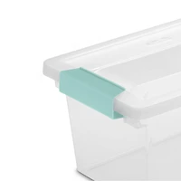 Sterilite Clear Medium Clip Box, 1 each