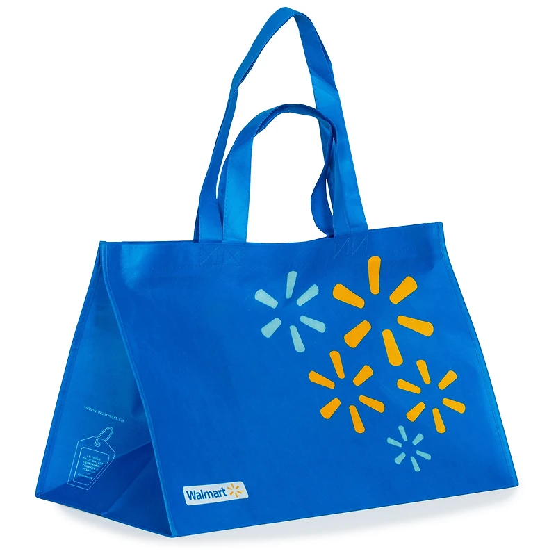 Reusable Grocery Shopping Bag with Double Handles, Large Capacity Heavy Duty Tote Bag for Groceries