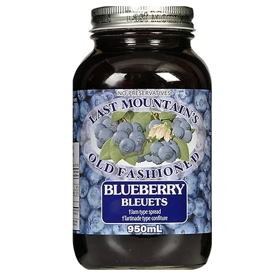 BLUEBERRY SPREAD, LAST MOUNTAIN BLUEBERRY SPREAD