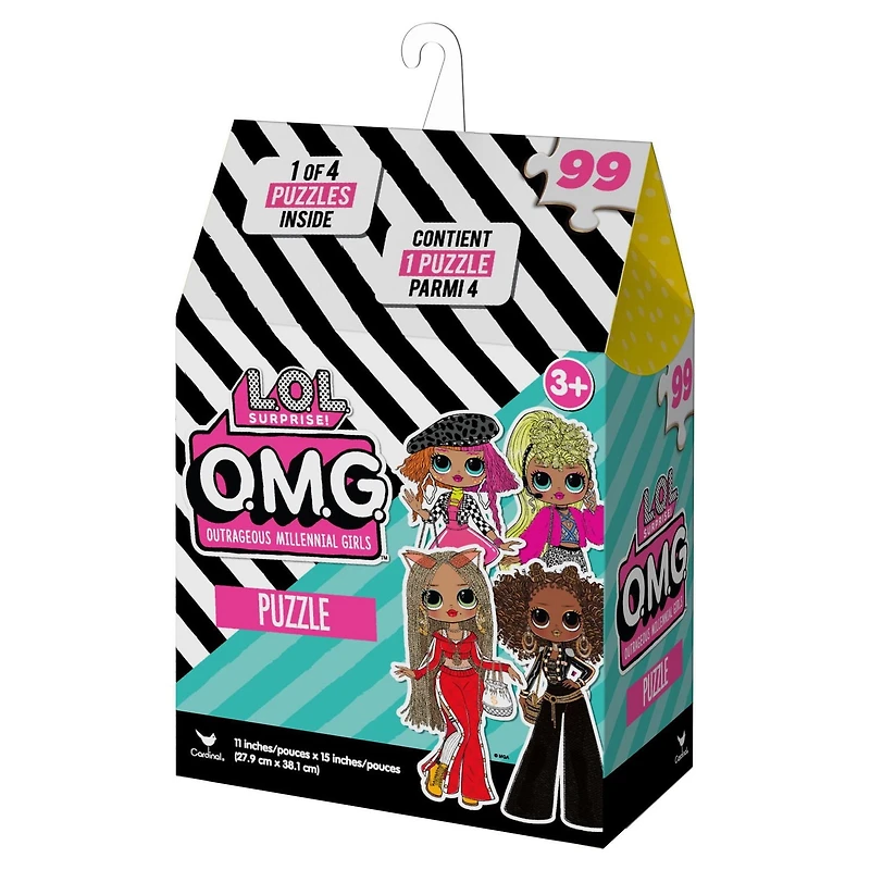 L.O.L. Surprise! 99-Piece Puzzle for Kids Ages 3 and up