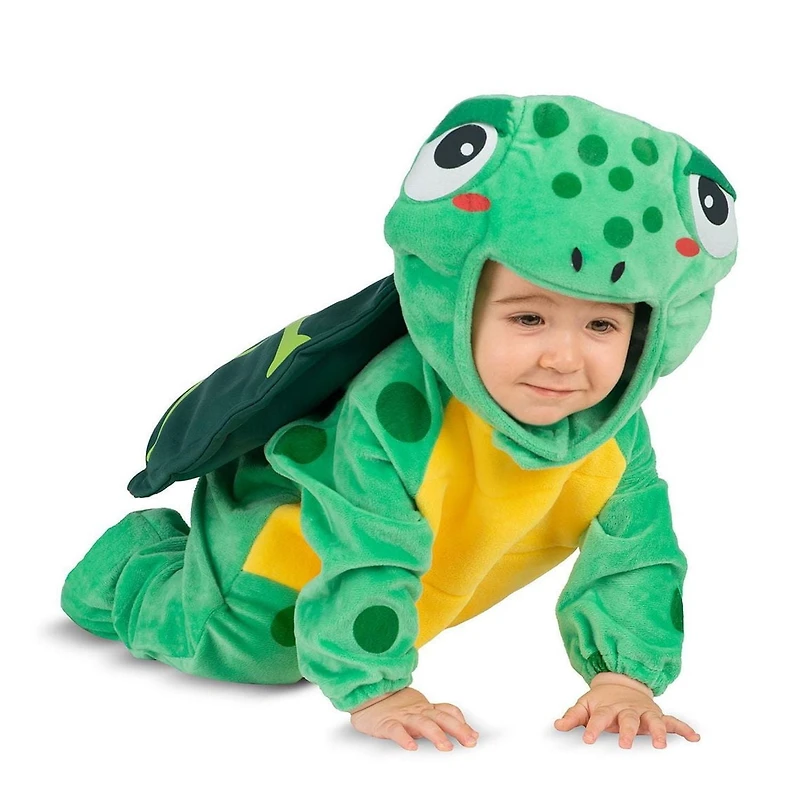 Costume de tortue en peluche pour enfant