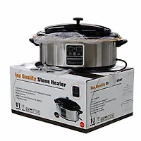 Master Massage Hot Stone Chauffe-eau grand 6 Litres pour le traitement thermique – Simple d'utilisation unité de contrôle numérique et affichage de la température avec louche