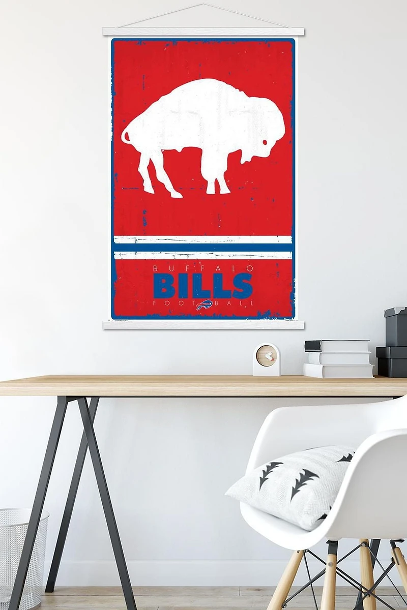 NFL Buffalo Bills - Retro Logo 15 Wall Poster