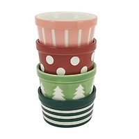 Stoneware 7.9 OZ Green Ramekin