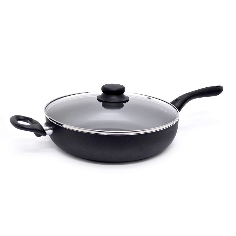 Starbasix 28 cm (11") Deep Fry Pan with Lid, Non-stick