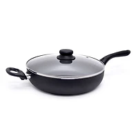Starbasix 28 cm (11") Deep Fry Pan with Lid, Non-stick