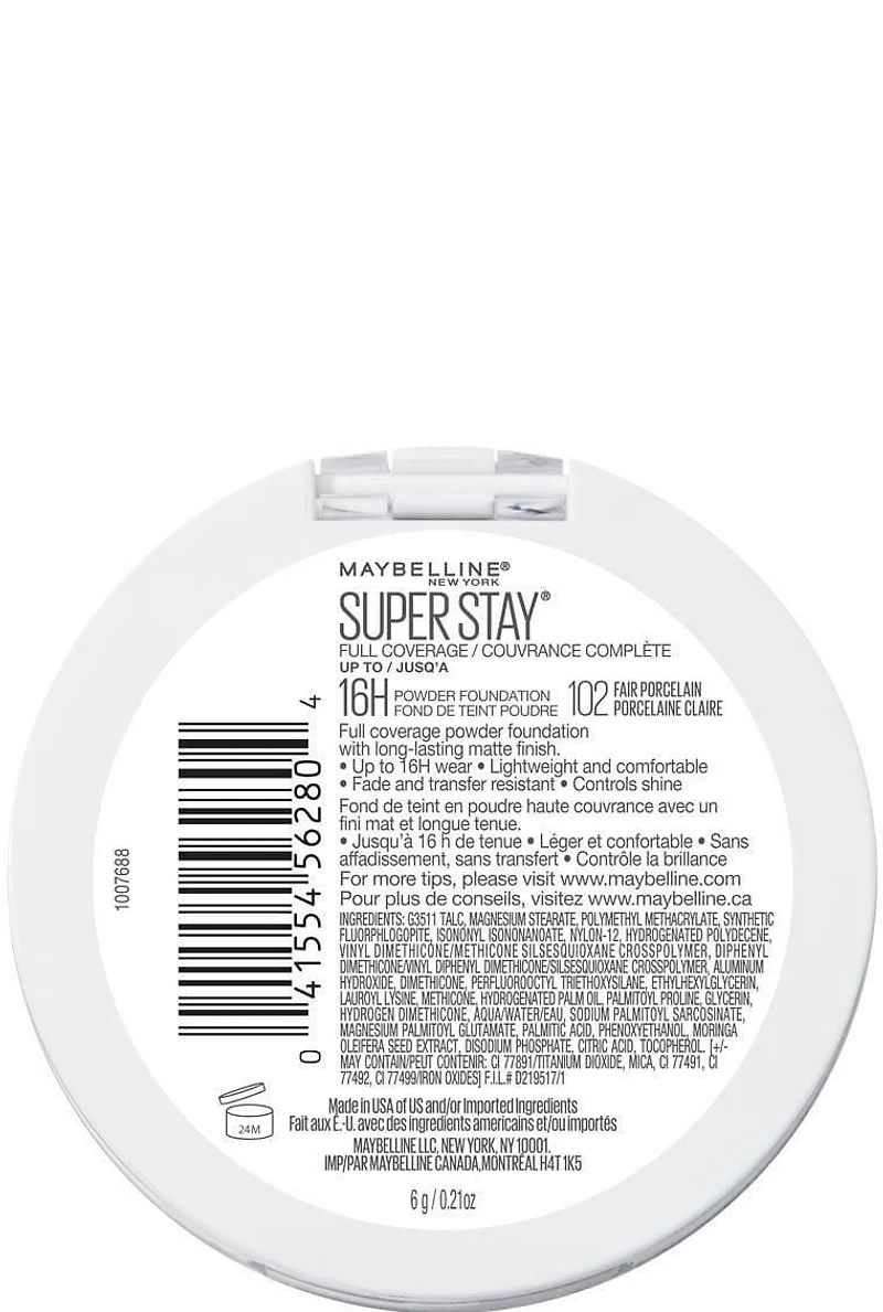 Maybelline New York Super Stay® Poudre Porcelaine