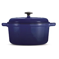 Cocotte couverte émaillée Tramontina en fonte de 6,1L