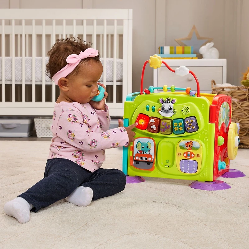VTech Baby 4-in-1 Steps & Stages Activity Center With Movable Panels - Walmart Exclusive - English Version, 3+ Months, 3+ Months