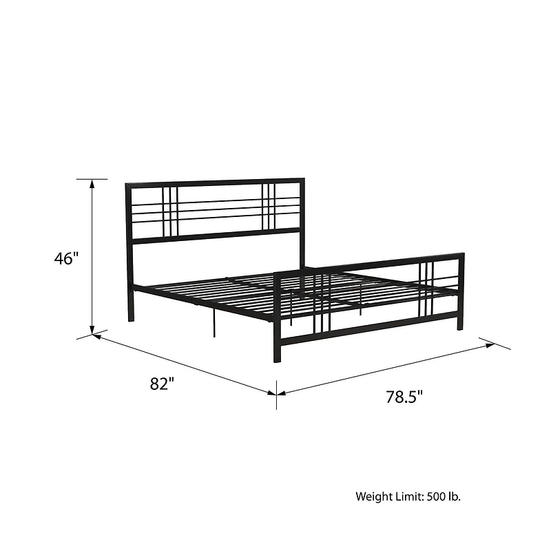 Burbank Metal Bed