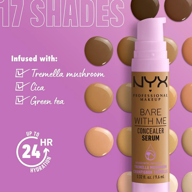 NYX Professional Makeup , Bare With Me, Sérum Correcteur