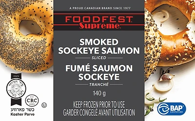 FROZEN FISH - FRENCH M - saumon sockeye fumé PY