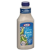 Vinaigrette Ranch Aux Trois Fromages, Bouteille KRAFT VIN. RANCH TROIS FROMAGE 425M