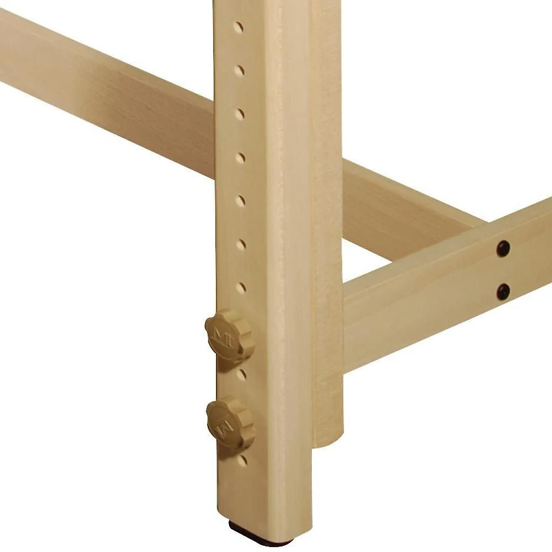 Stationnaire Table de massage Master Massage Harvey pour les traitements 71 cm en bleu royal